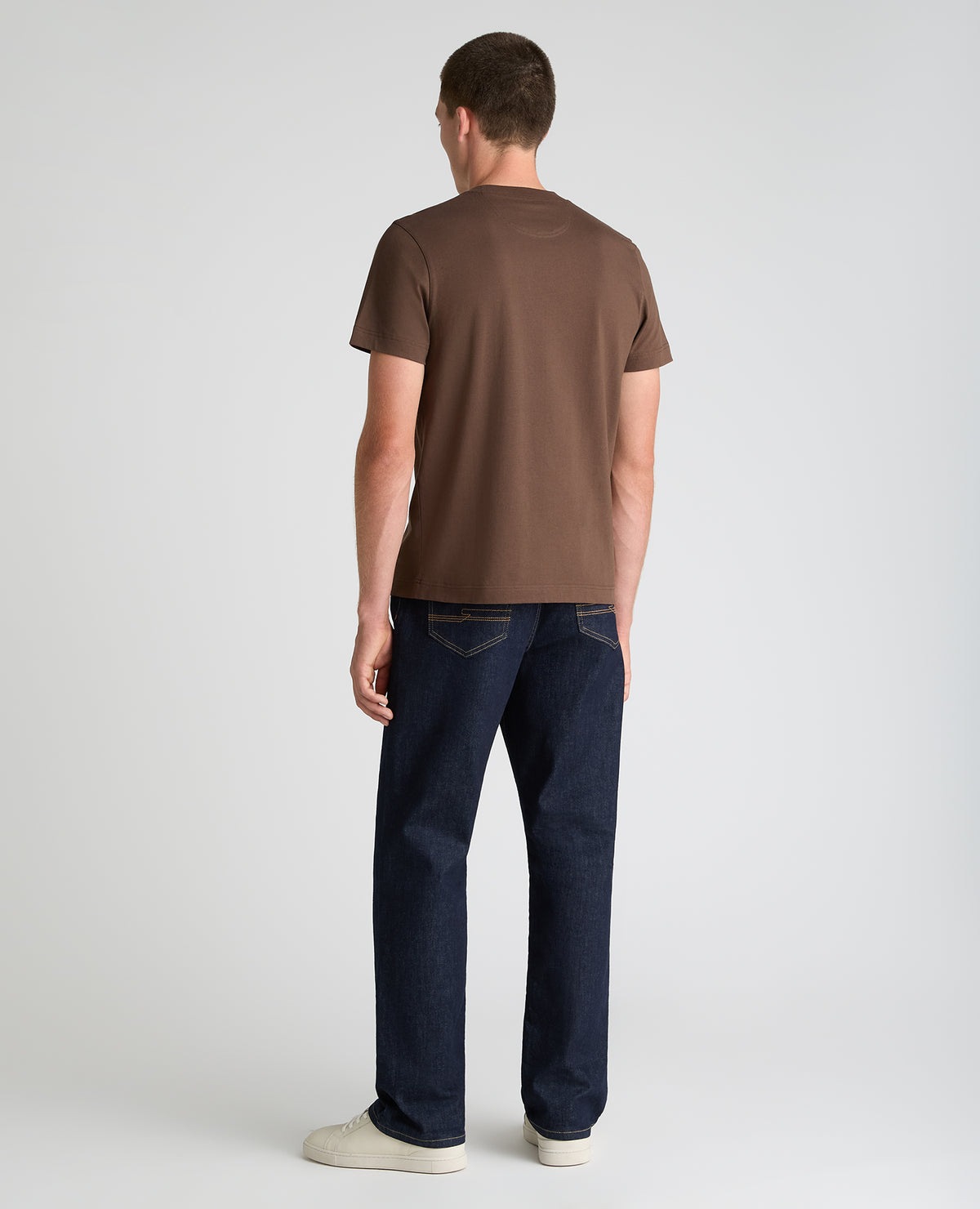 Brown Organic Cotton T-Shirt