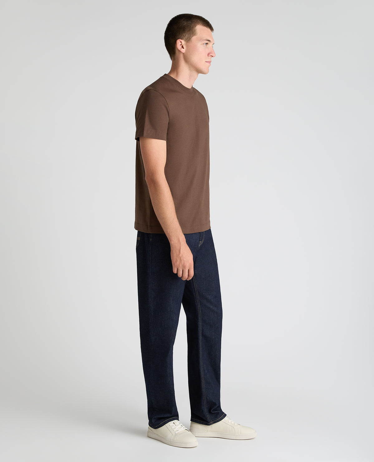 Brown Organic Cotton T-Shirt