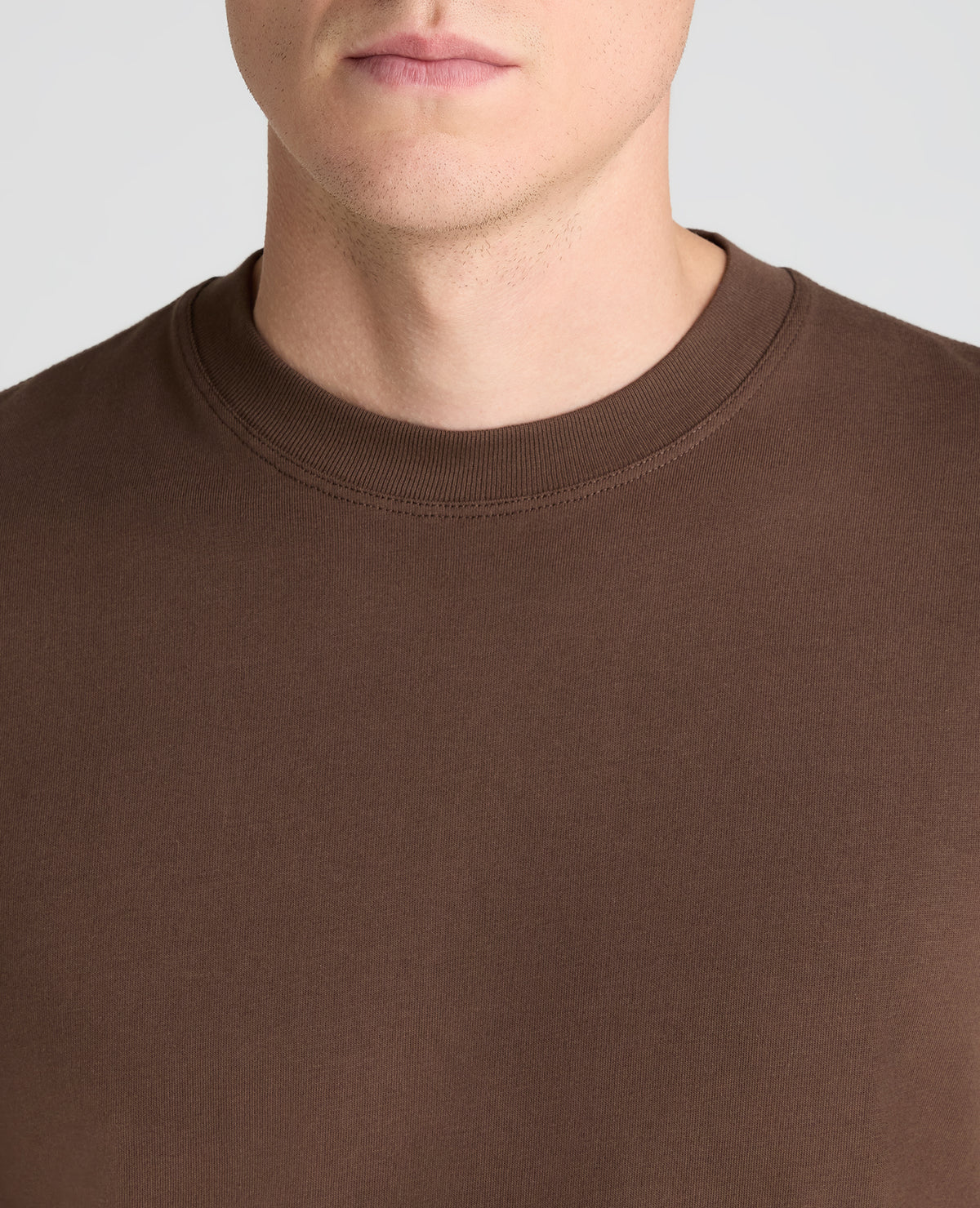 Brown Organic Cotton T-Shirt