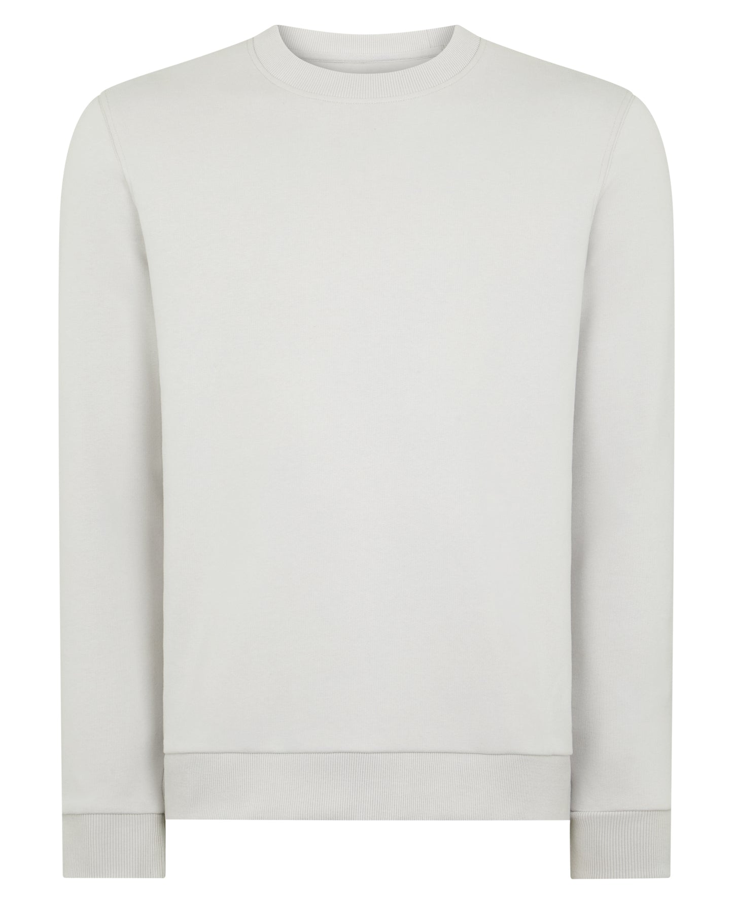 Crew Neck Terry Embroidered Sweatshirt