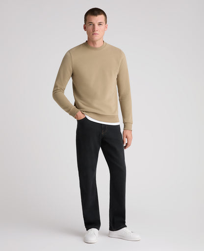 Stone Embroidered Terry Sweatshirt