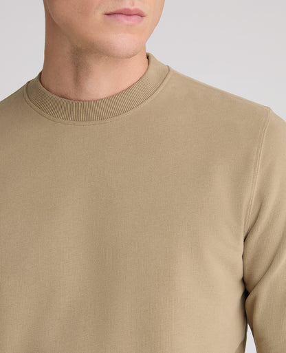 Stone Embroidered Terry Sweatshirt