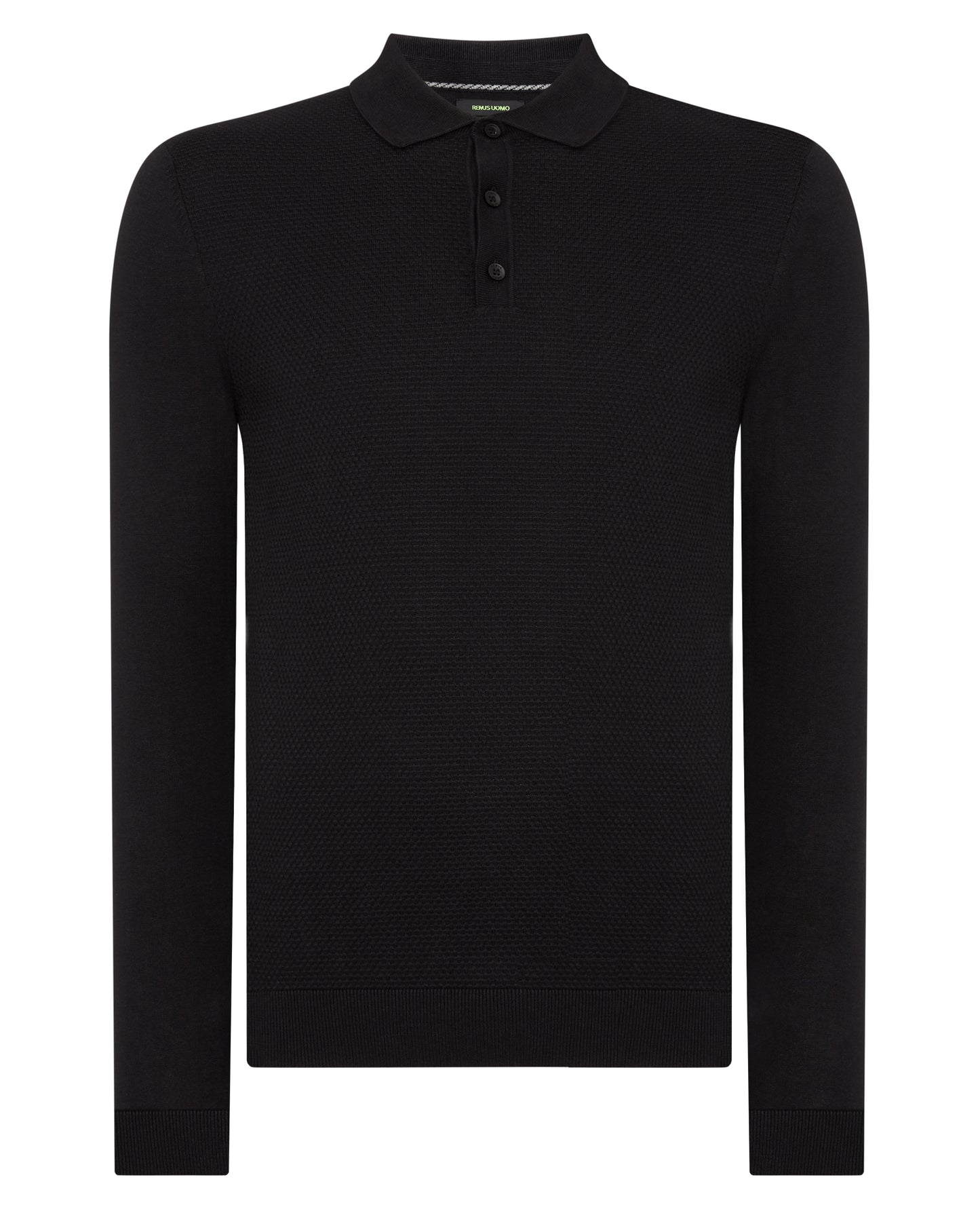 Cotton Interest Fabric Knit Polo