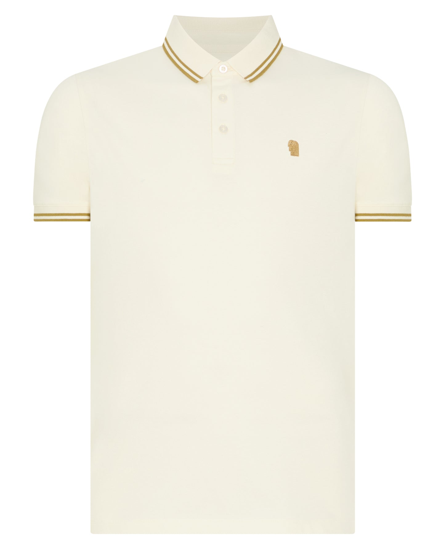 Tapered Fit Cotton-Stretch Polo Shirt