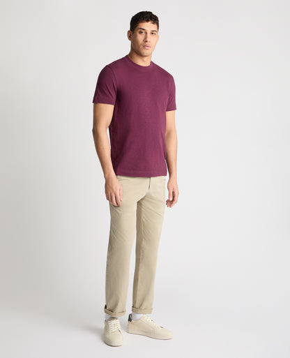 Man wearing a red jumper
