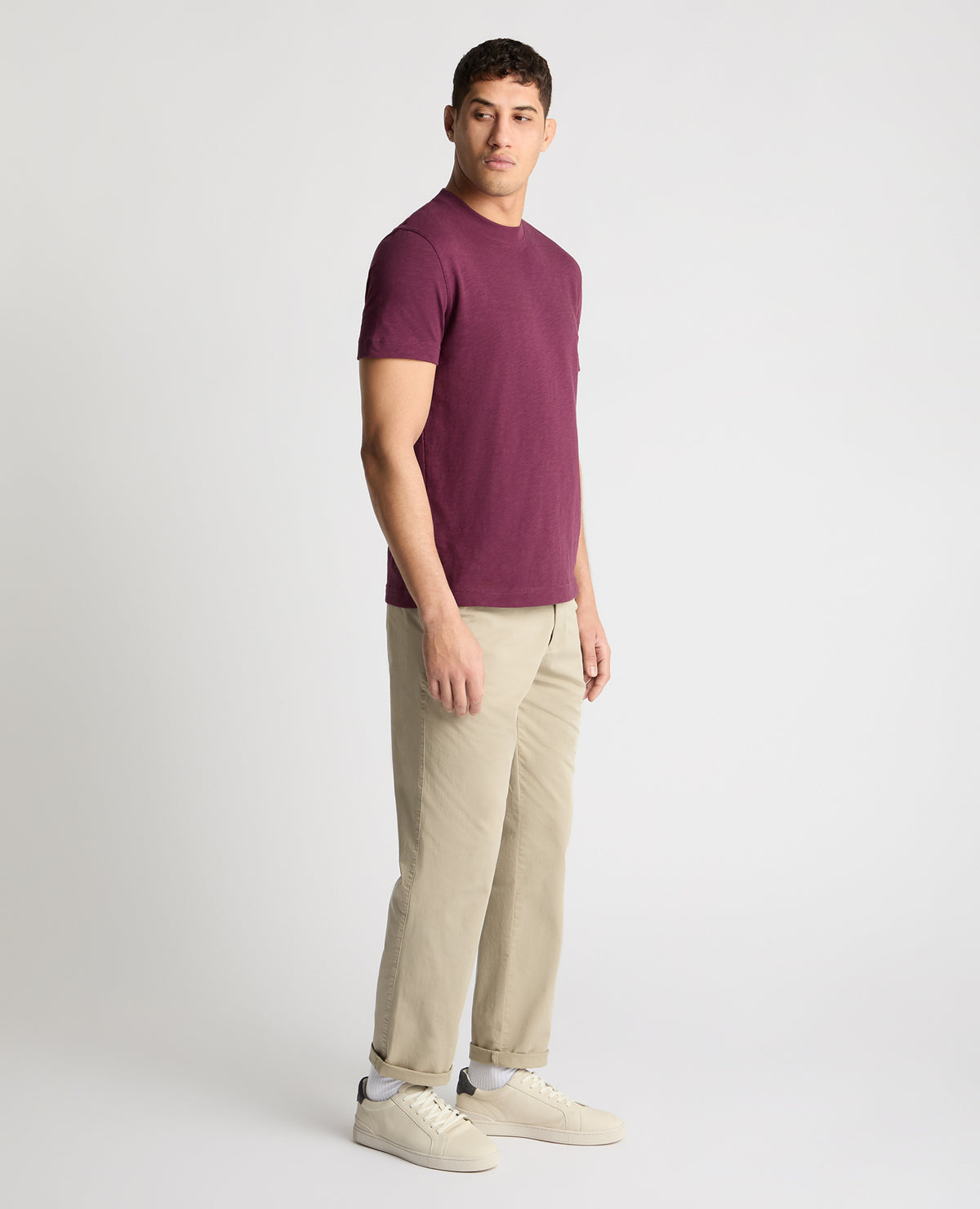 Man wearing a red jumper