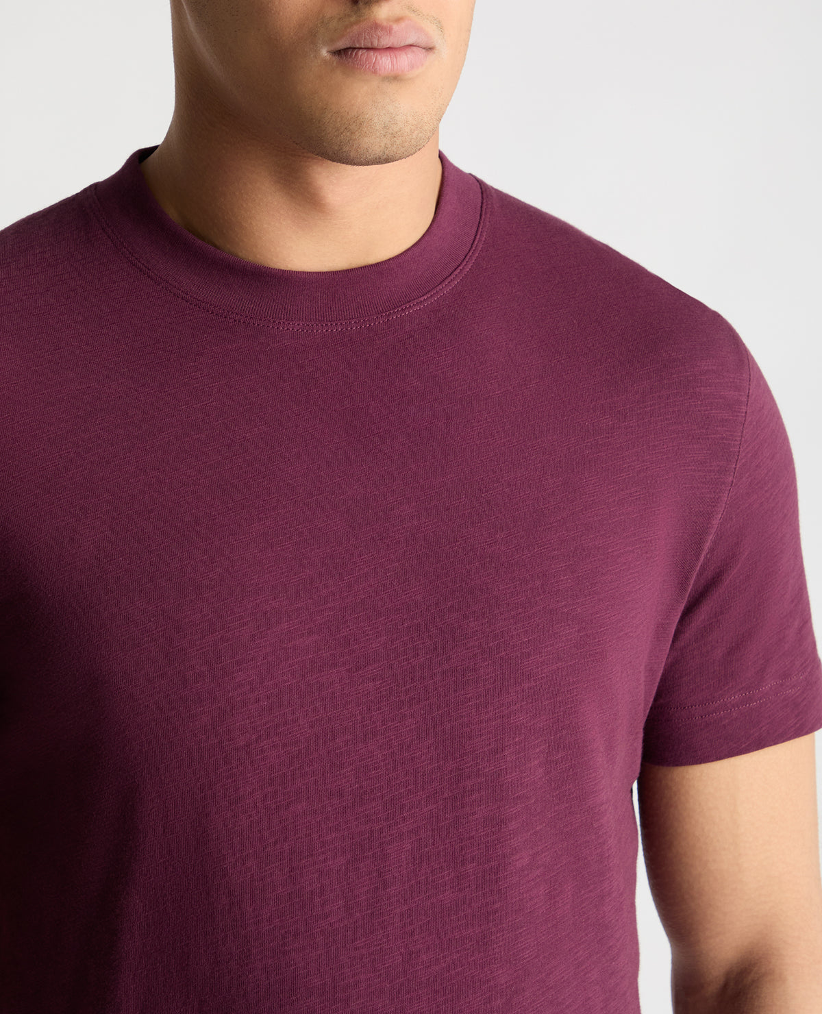 Man wearing a red jumper