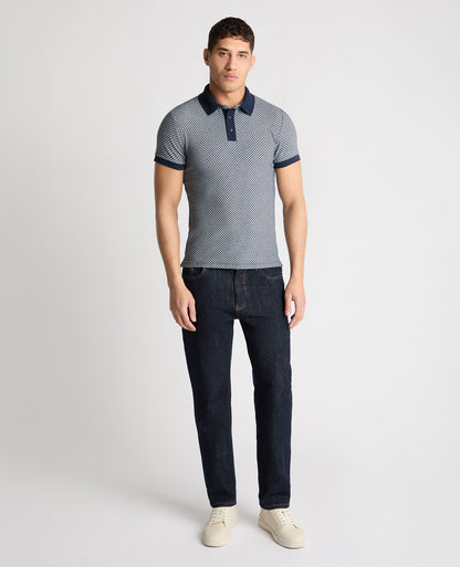 Man wearing a blue jumper