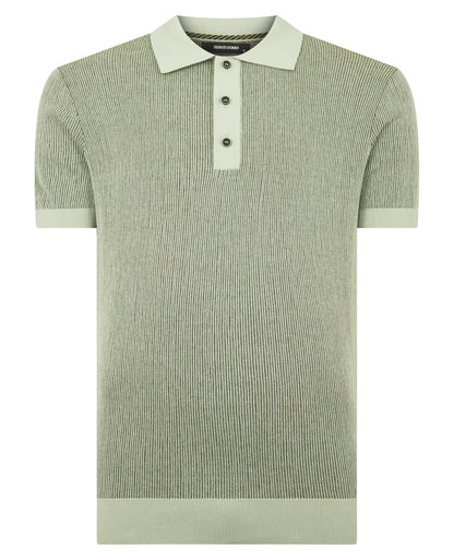 Man wearing a green jumper
