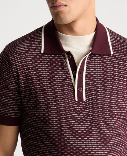 Man wearing a red jumper