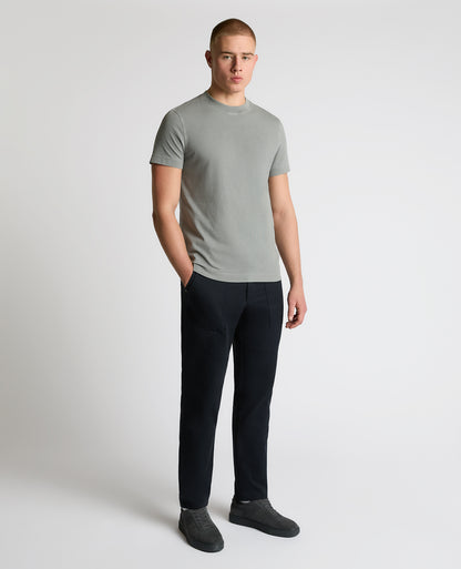 Man wearing a grey Relaxed Fit Organic Cotton T-Shirt