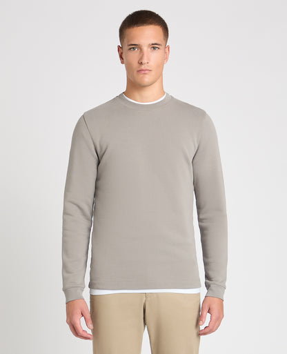 Crew Neck Jersey Sweatshirt