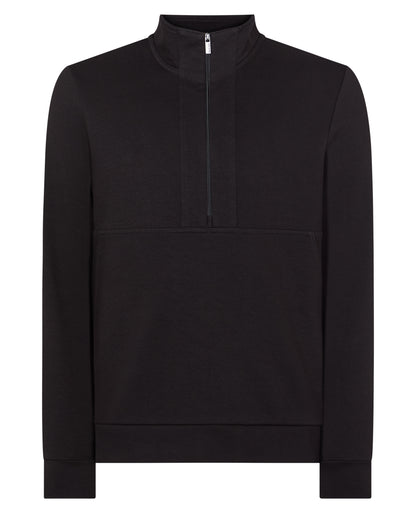 Half-Zip Jersey Sweatshirt