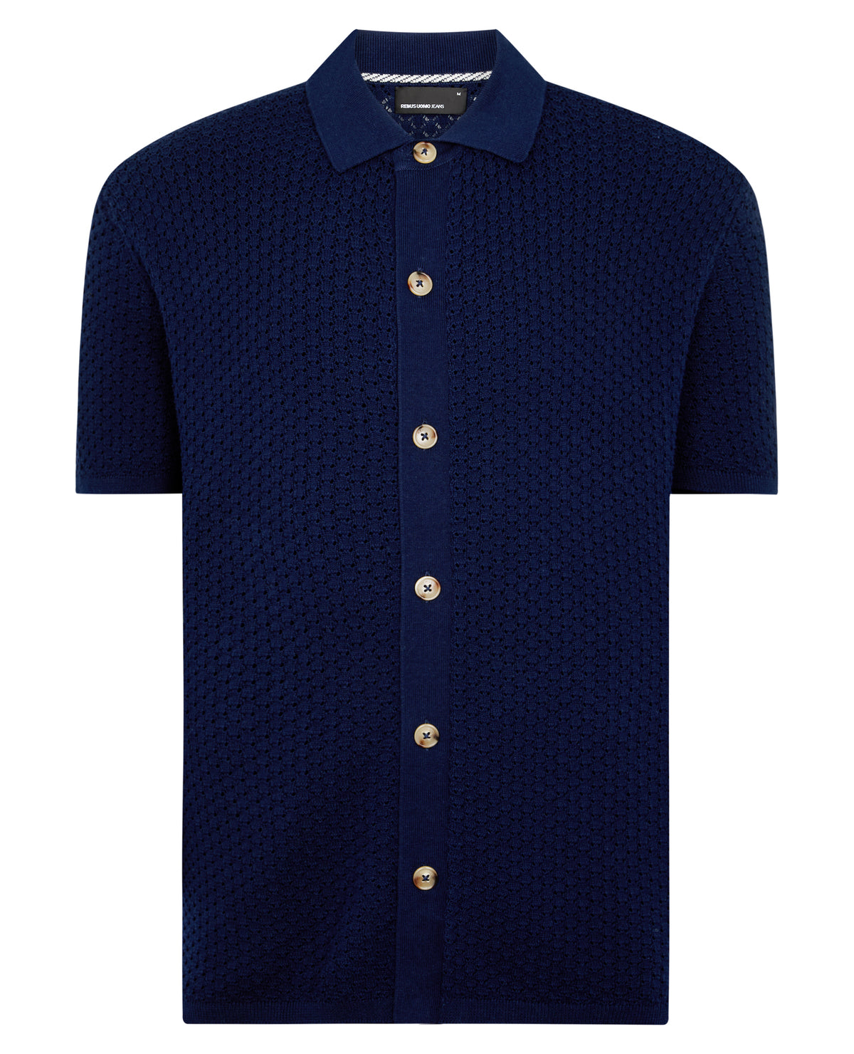 Man wearing a blue jumper