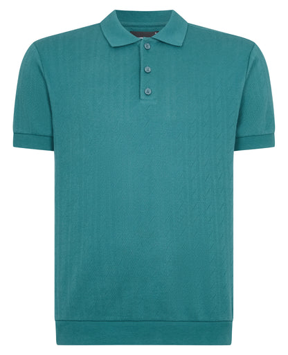 Man wearing a green jumper