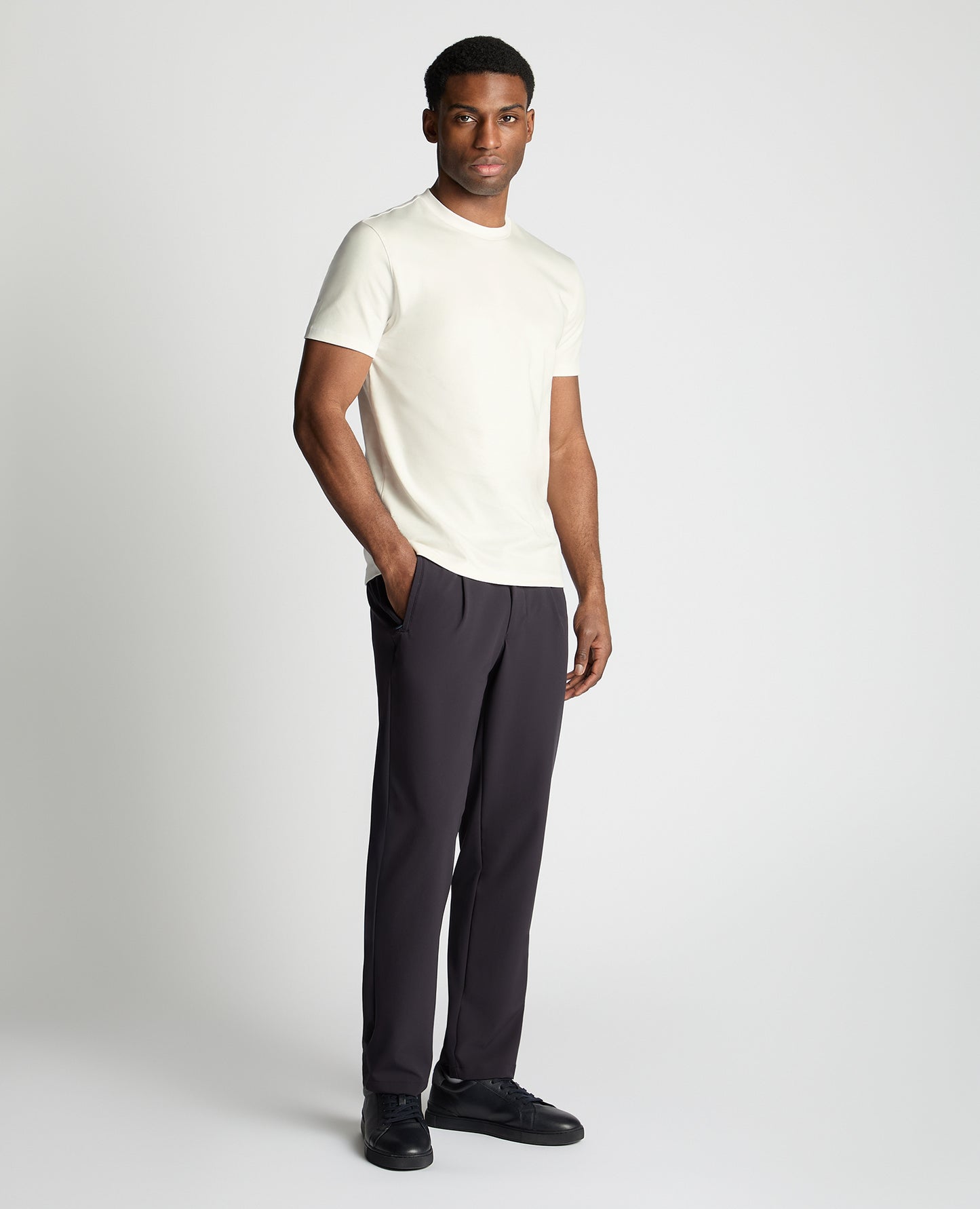 Relaxed Fit Short Sleeve Cotton T-Shirt