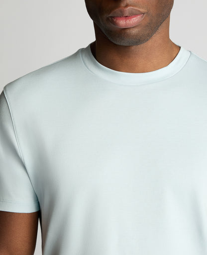 Man wearing a blue jumper