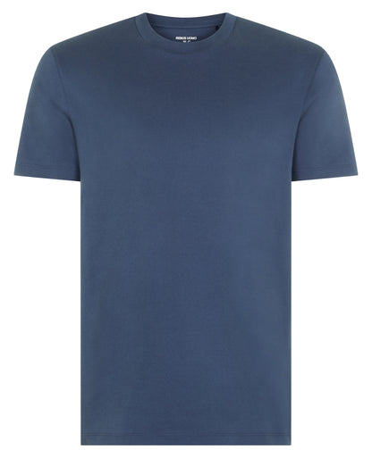 Man wearing a blue jumper