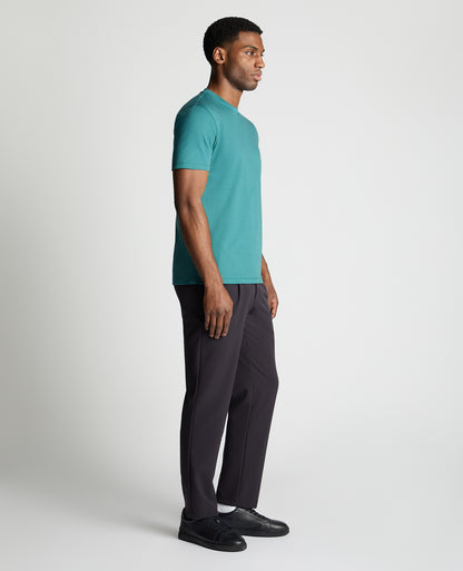 Man wearing a green jumper