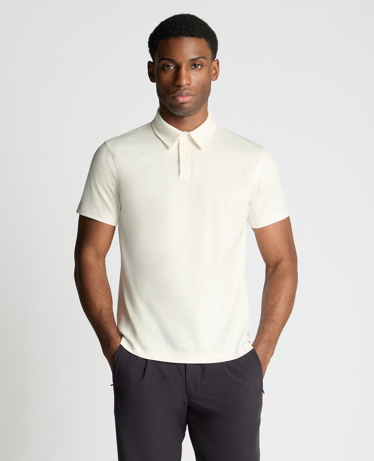 Man wearing a White jumper