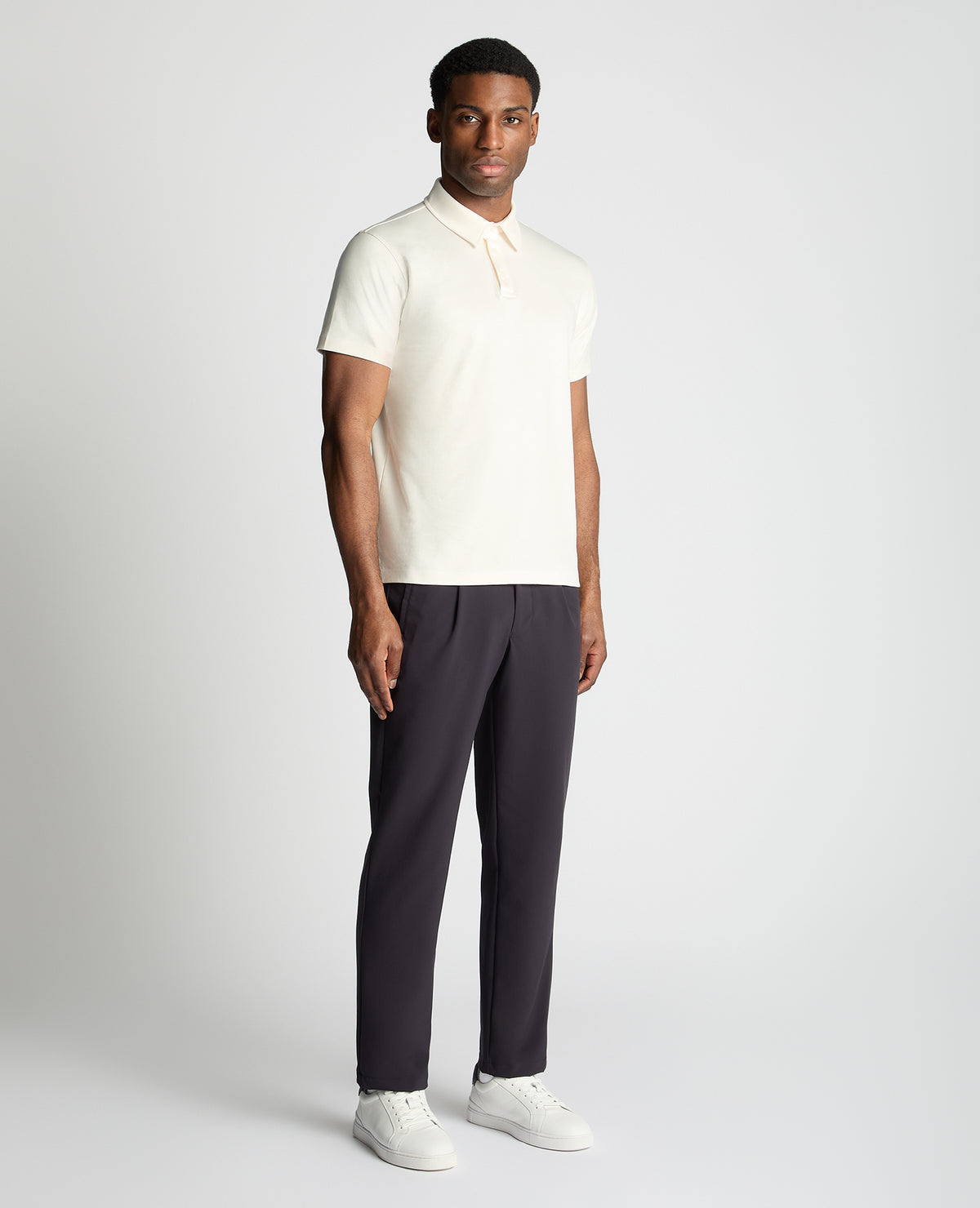 Man wearing a White jumper