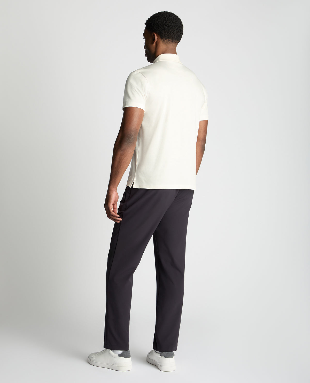 Man wearing a White jumper