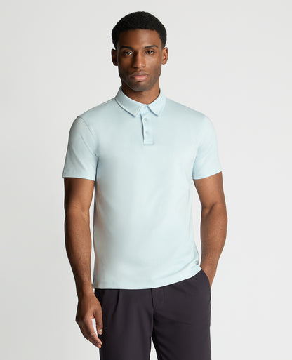 Man wearing a blue jumper