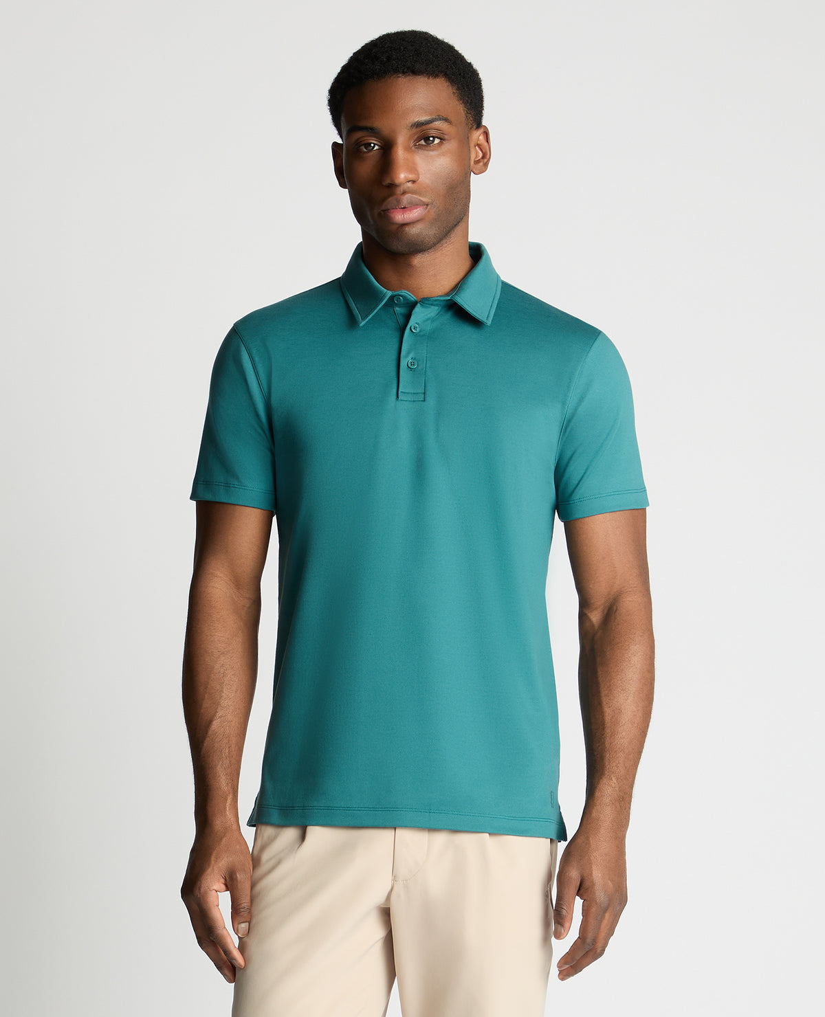 Man wearing a green jumper