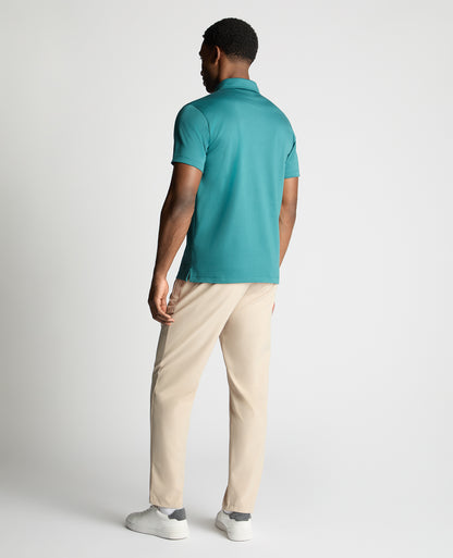 Man wearing a green jumper