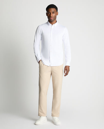 Long Sleeve Cotton Stretch Shirt