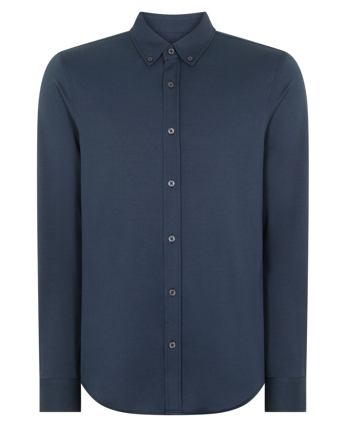 Man wearing a navy jumper