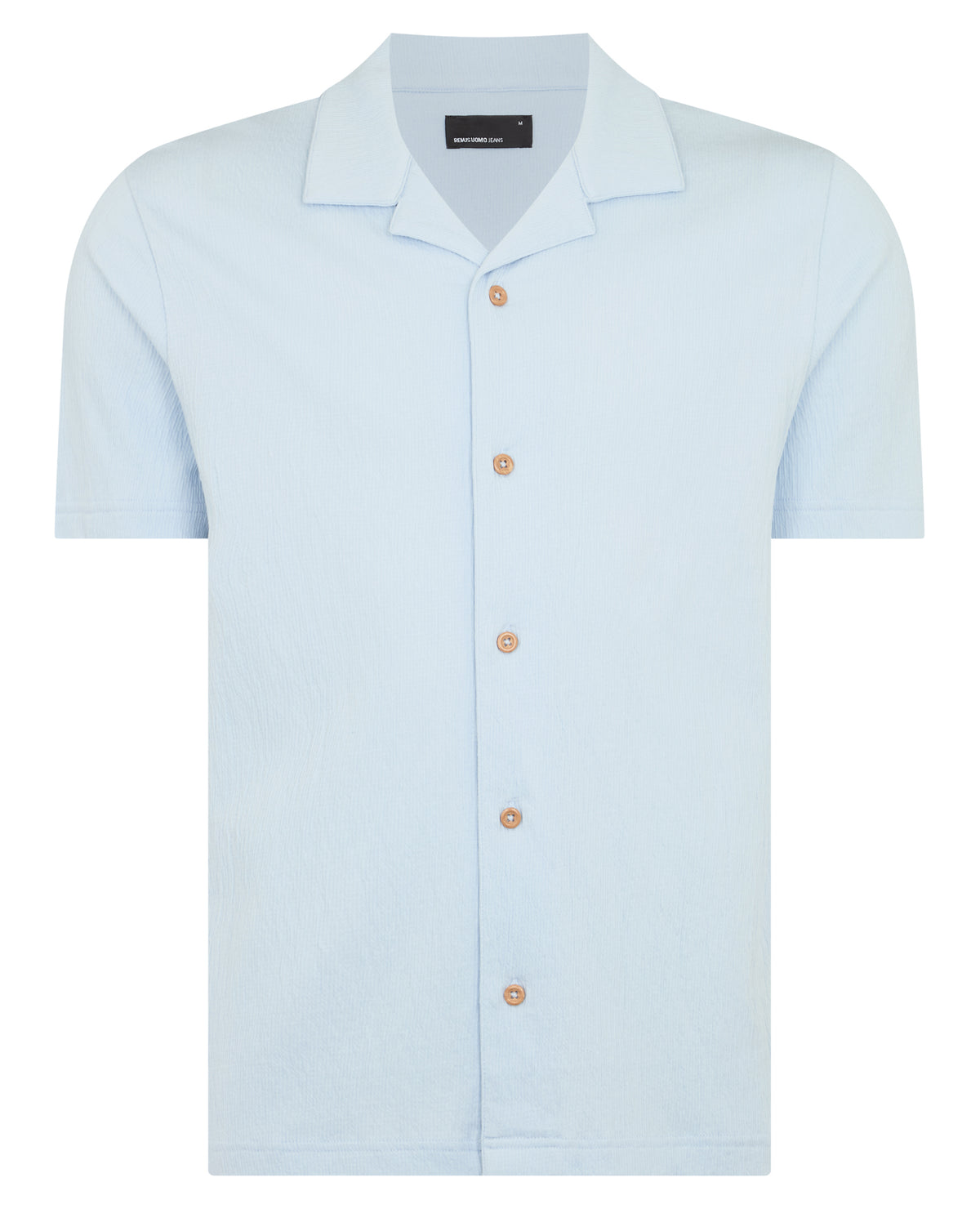 Man wearing a blue jumper