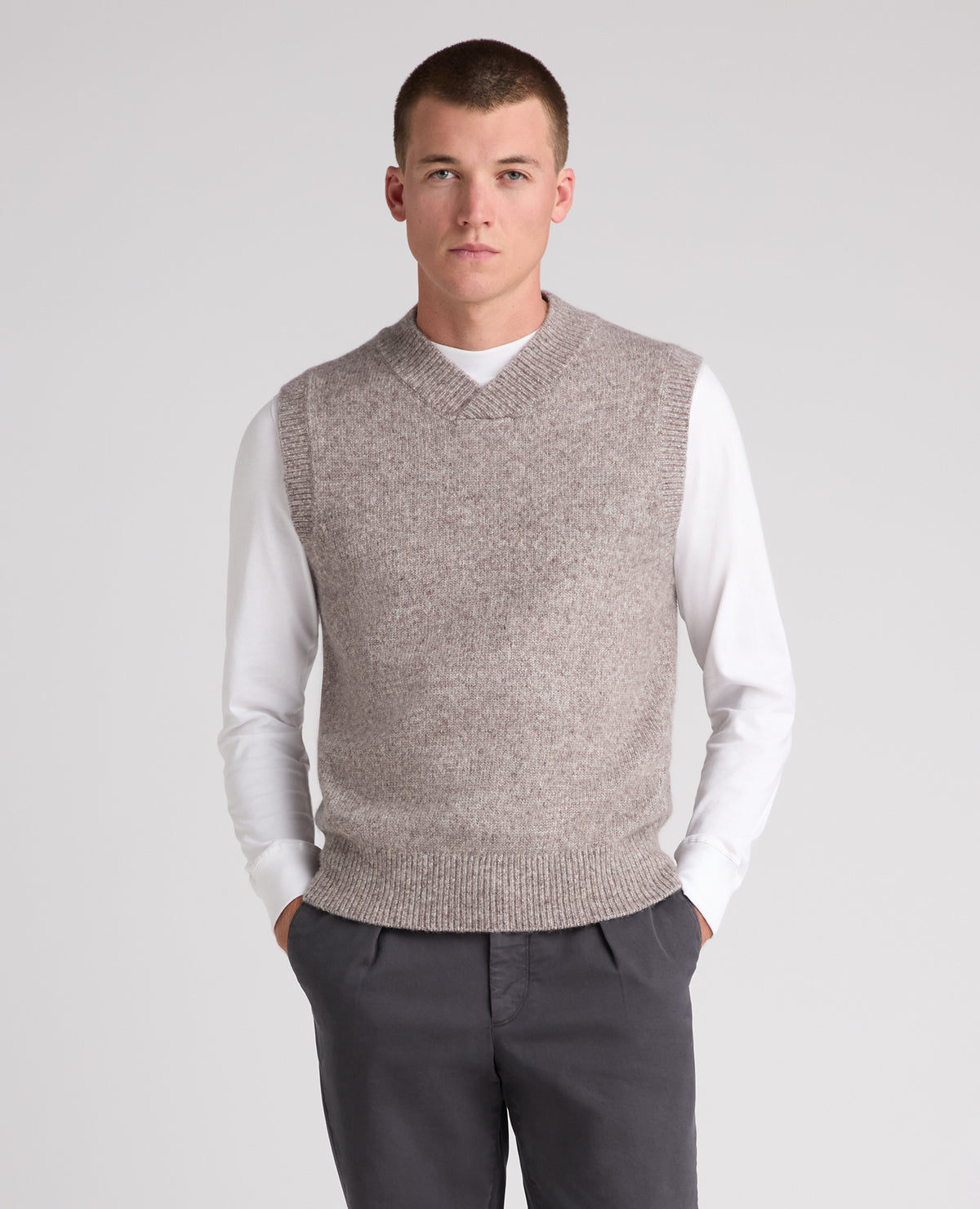 Stone Wool Rich Vest