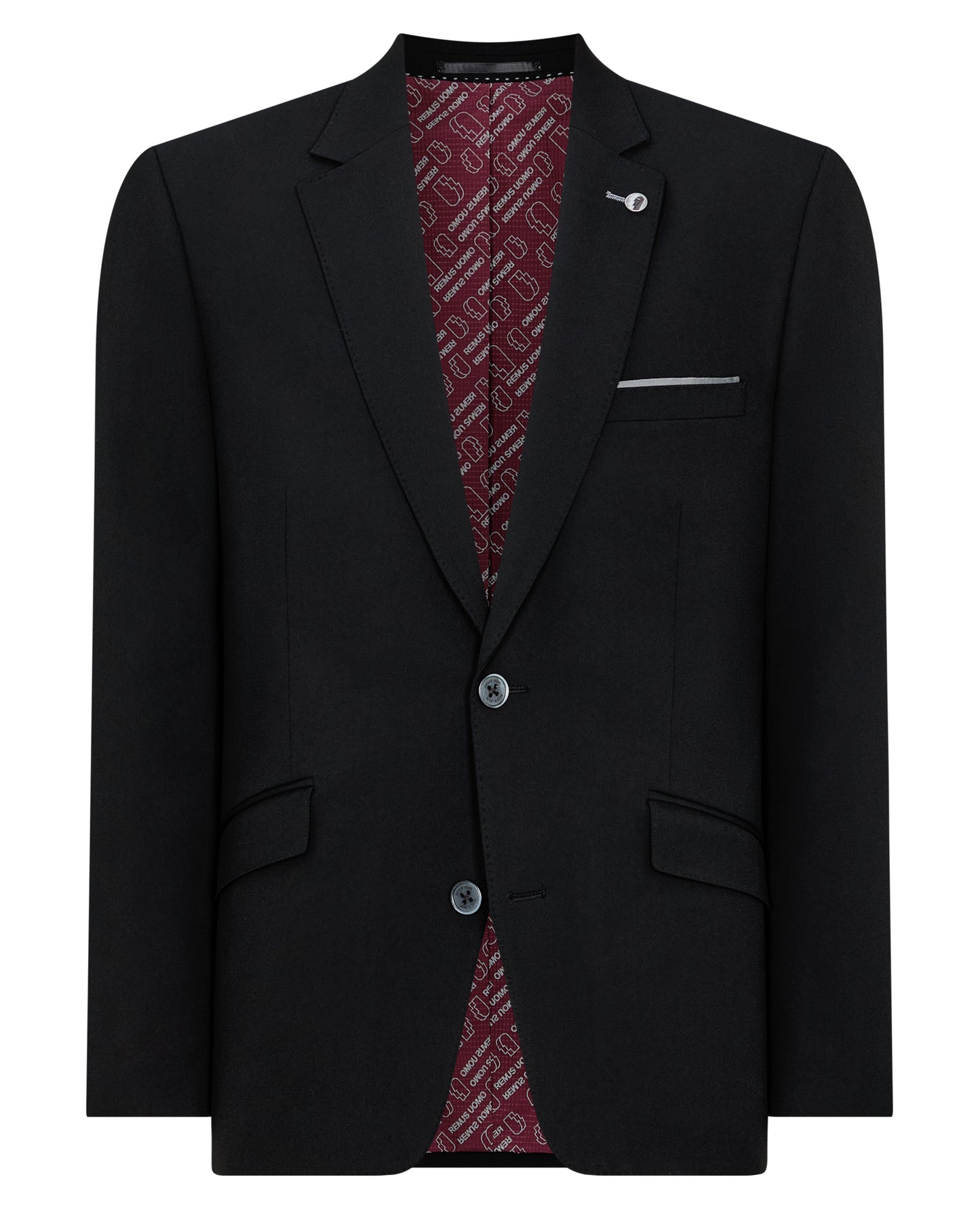 Man wearing a Black suit