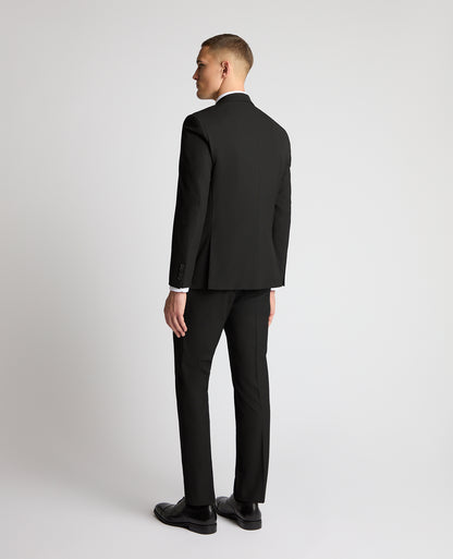 Man wearing a Black suit