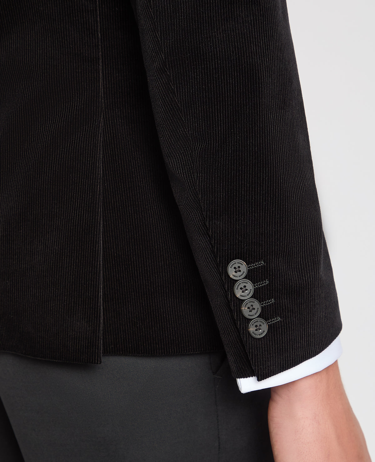 Man wearing a Black suit