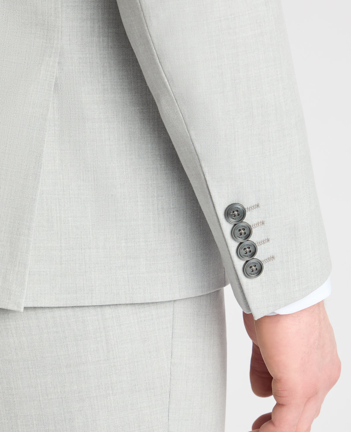 Man wearing a Grey suit