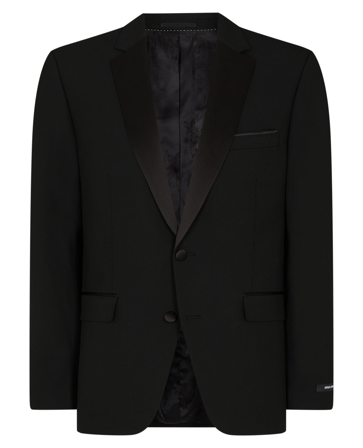 Man wearing a Black suit