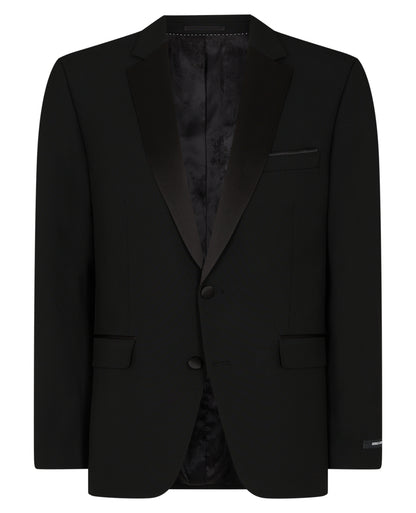 Man wearing a Black suit