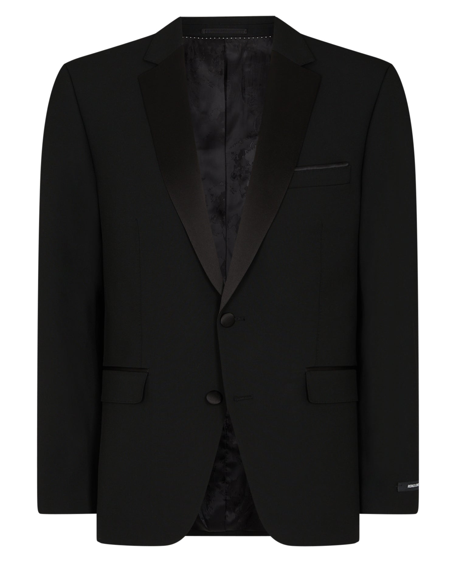 Man wearing a Black suit