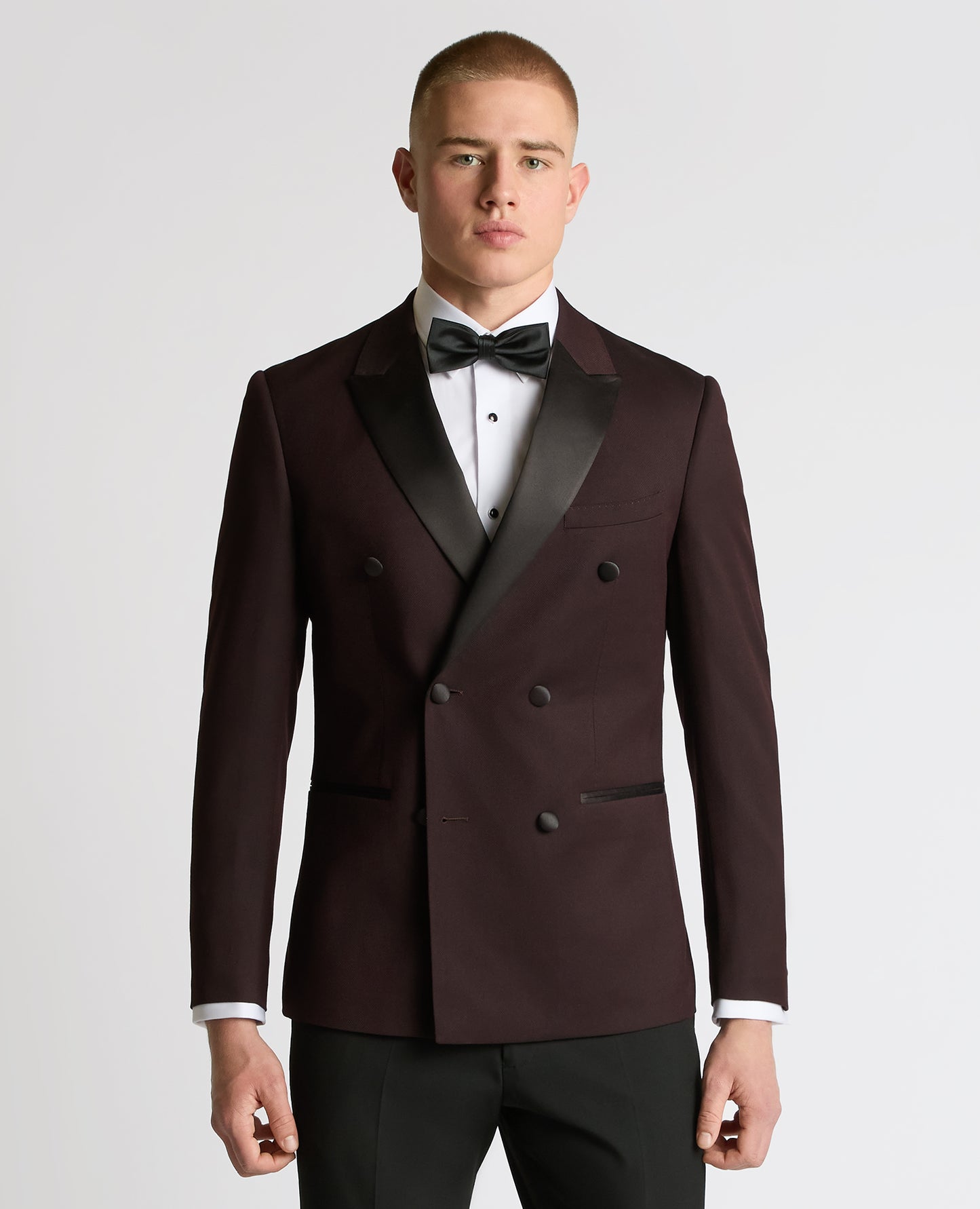 Slim Fit Double-Breasted Suit
