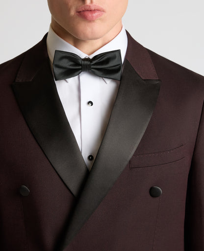 Man wearing a red Slim Fit Double-Breasted Suit
