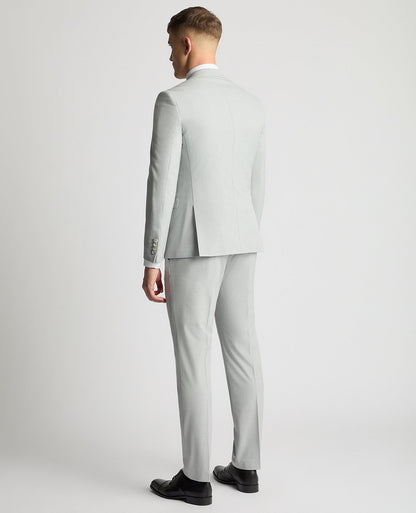 Man wearing a grey Slim Fit Stretch Suit