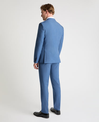 Man wearing a blue jacket