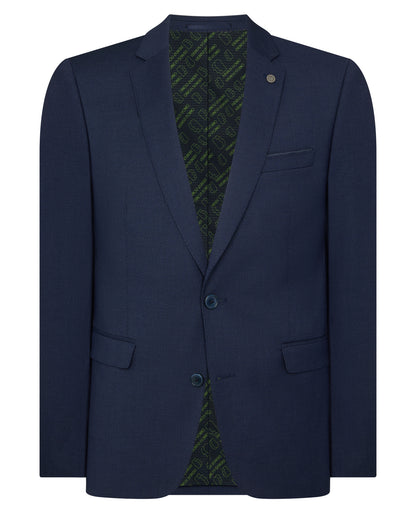 Slim fit polyviscose stretch suit jacket