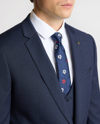 Slim fit polyviscose stretch suit jacket