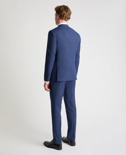 Man wearing a blue jacket