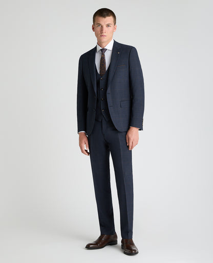 Navy Slim Fit Stretch Suit
