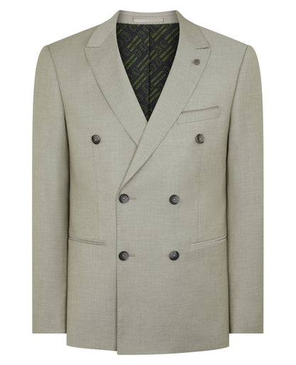 Slim Fit Double-Breasted Stretch Suit