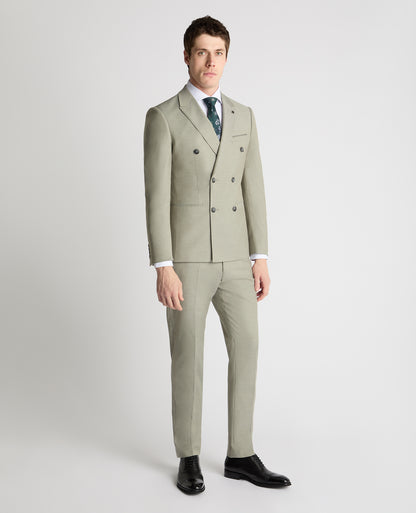Man wearing a green jacket